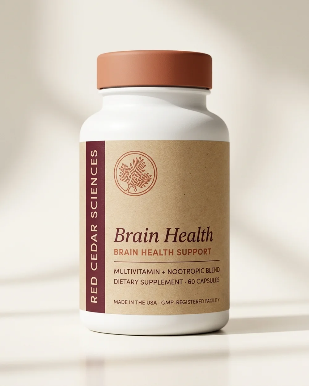 Red Cedar Sciences Brain Health Support multivitamin nootropic