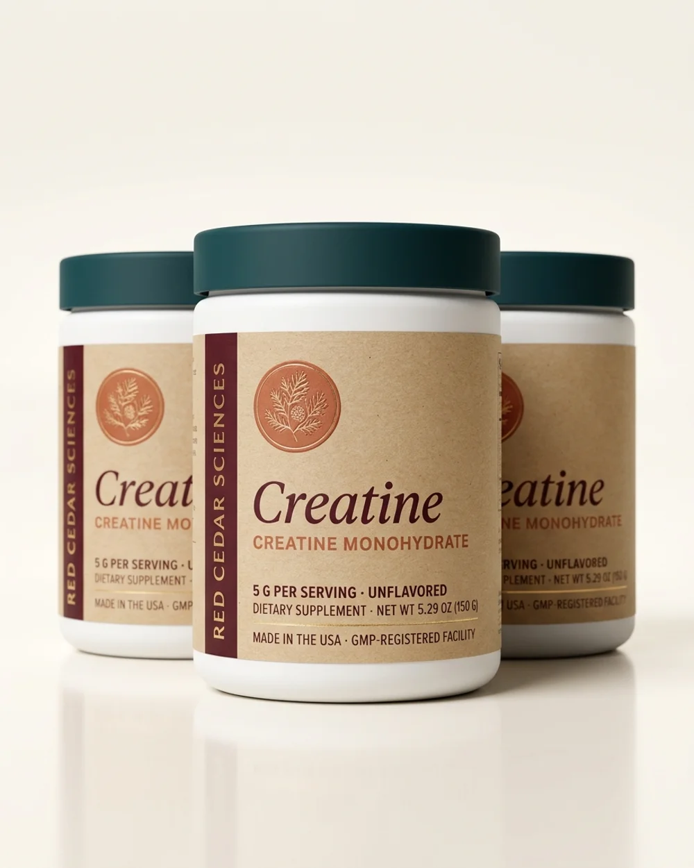 Creatine Monohydrate 3-tub supply