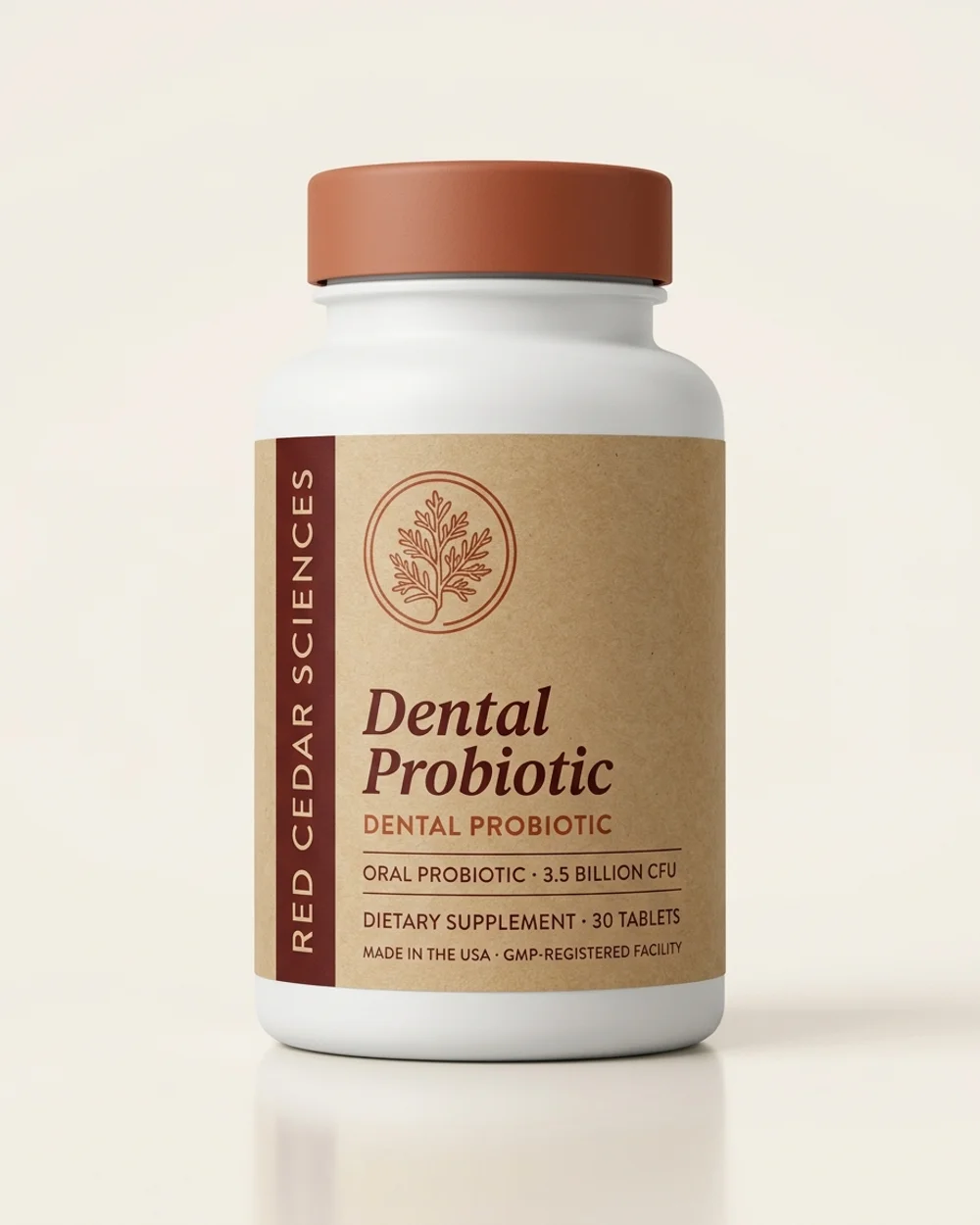 Red Cedar Sciences Dental Probiotic chewable tablets
