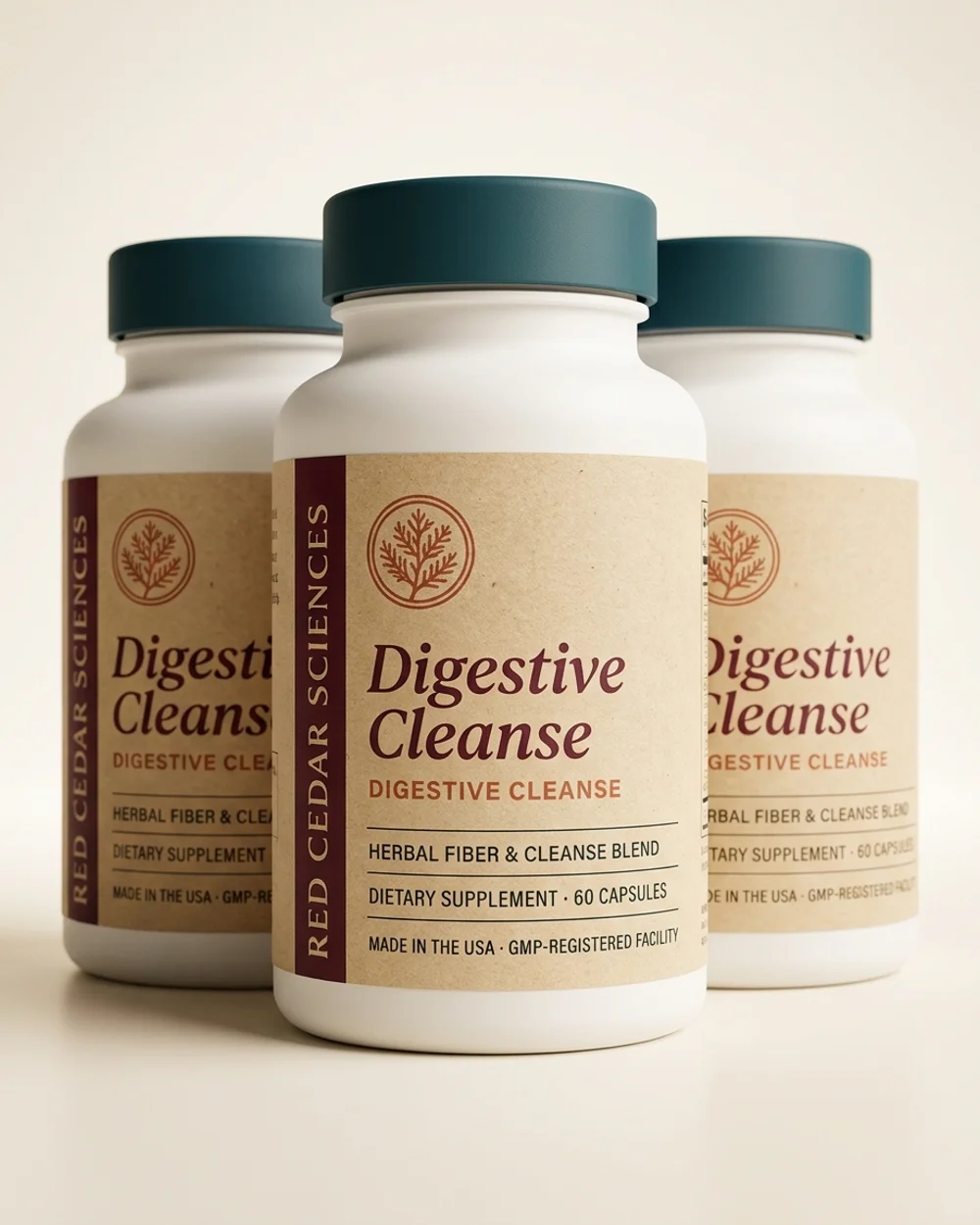 Digestive Cleanse 3-bottle supply