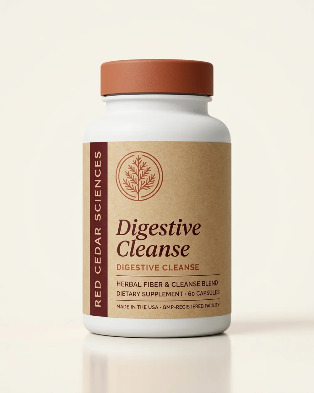 Red Cedar Sciences Digestive Cleanse herbal capsules