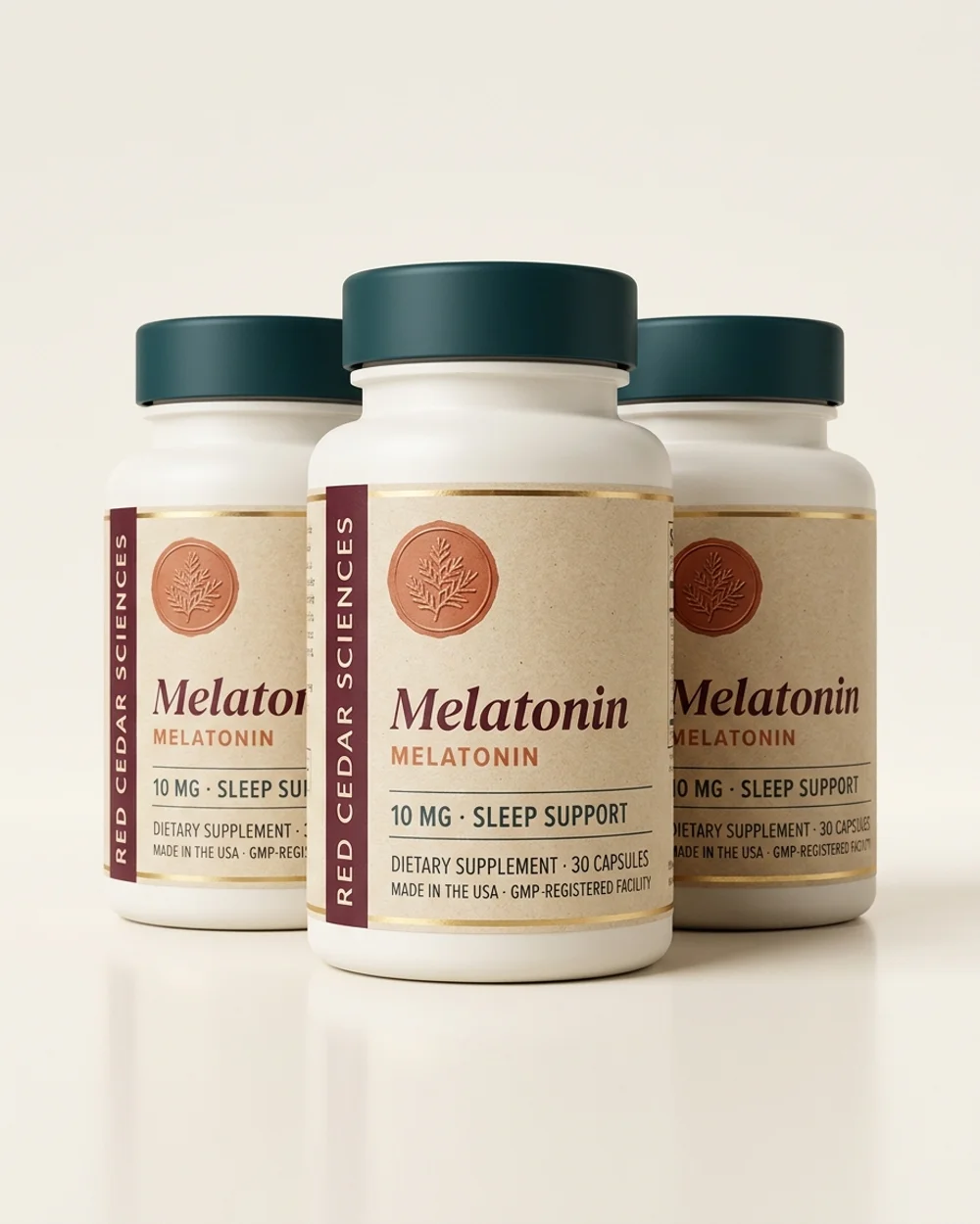 Melatonin 3-bottle supply