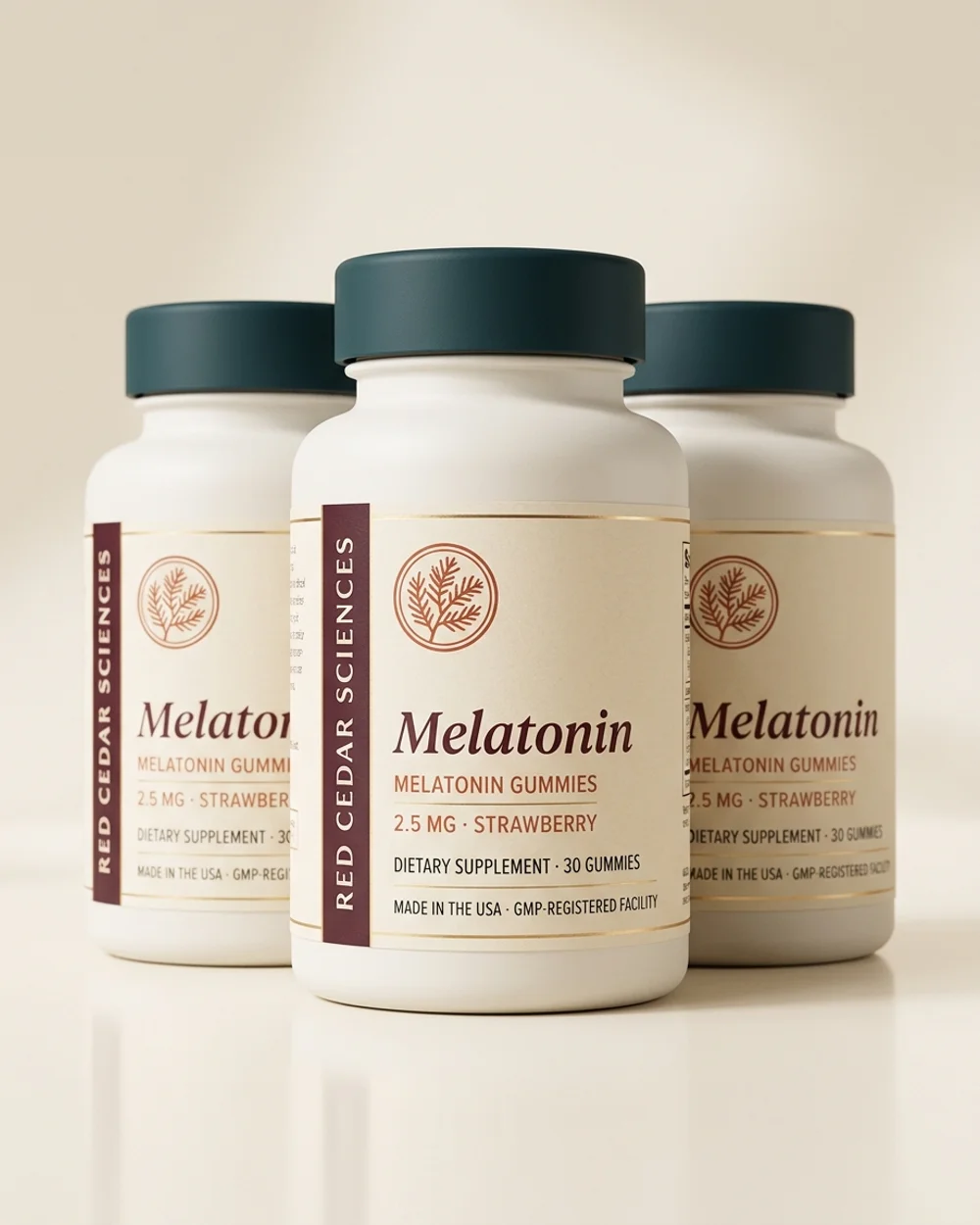 Melatonin Gummies 3-bottle supply