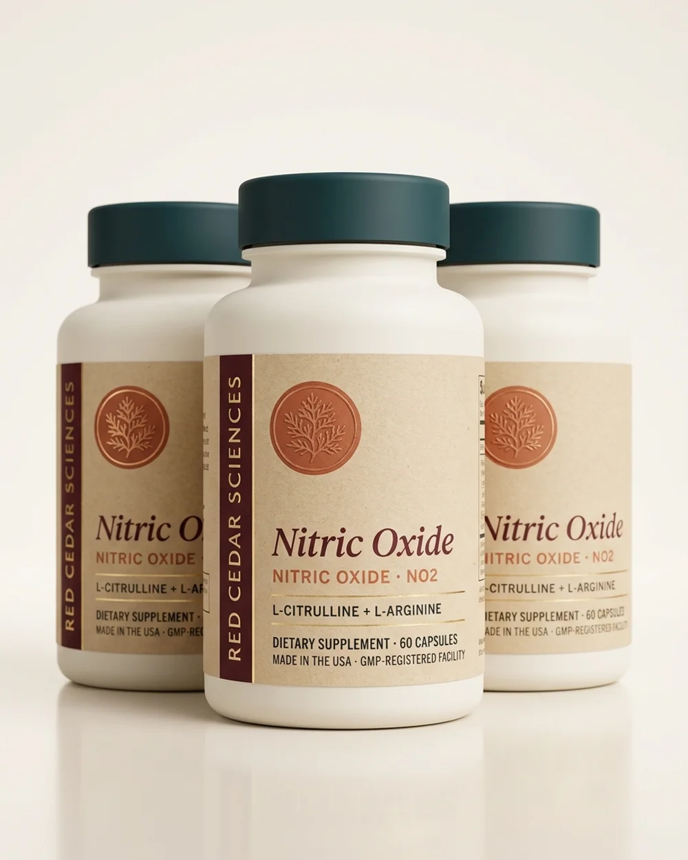 Nitric Oxide 3-bottle supply