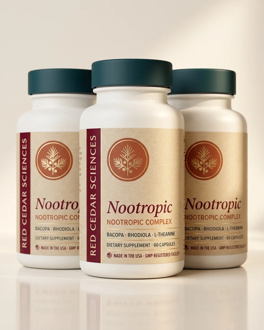 Nootropic 3-bottle supply