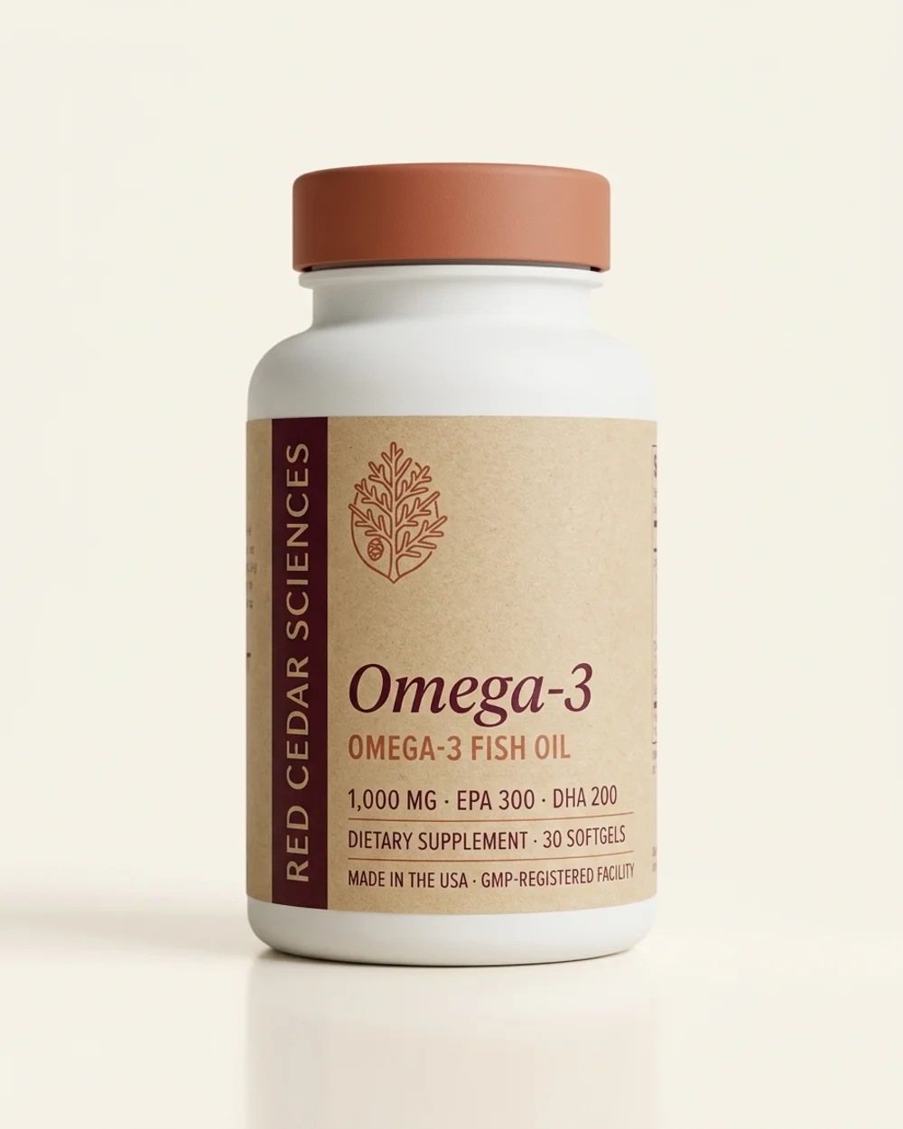 Red Cedar Sciences Omega-3 Fish Oil with EPA and DHA