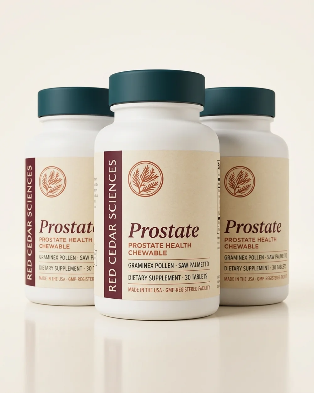 Prostate Health Chewable 3-bottle supply